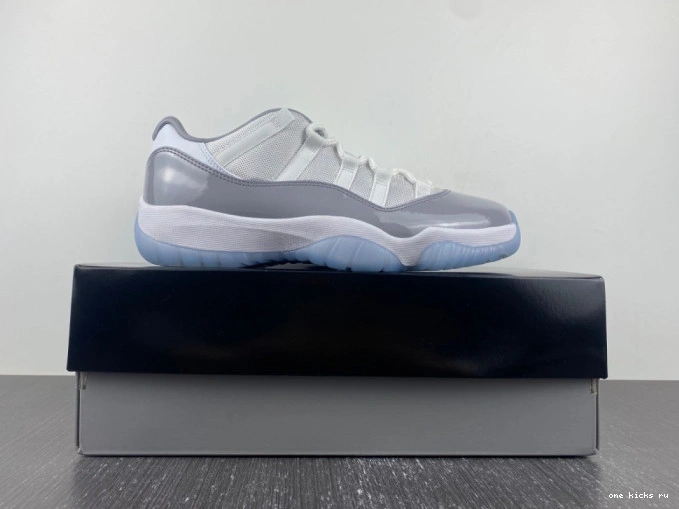 Rep Air Cement AV2187-140 Jordan 11 Grey Low 0707